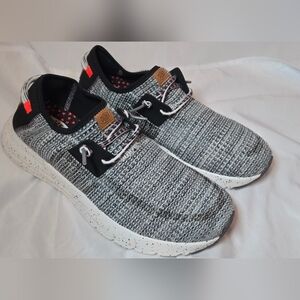 Hey Dude Sirocco Multi Knit Women's 11 Gray Casual Slip On Sneaker Shoes